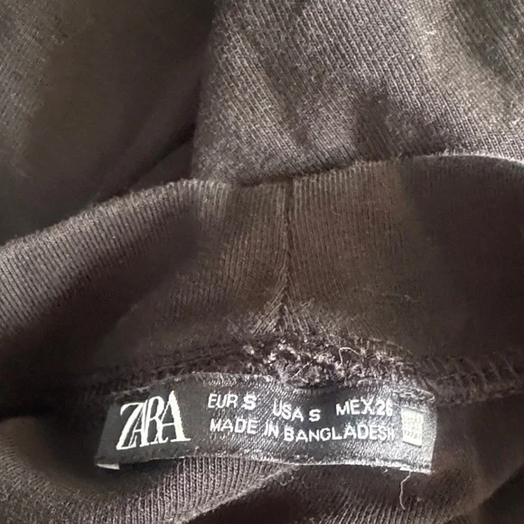 Zara Black Sleeveless Top - Picture 7 of 7